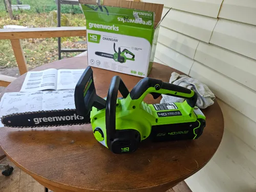 Greenworks GD40CS18 40V (40см) без АКБ и ЗУ