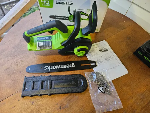 Greenworks GD40CS18 40V (40см) без АКБ и ЗУ