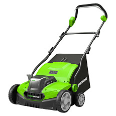 Аэратор аккумуляторный Greenworks GDT15 1600W (36 см)