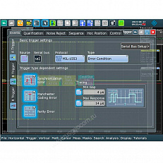 Опция синхронизации и декодирования последовательных шин данных MIL-1553 Rohde   Schwarz RTA-K6