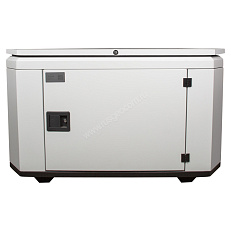 SUNREKA G10000EAX в тихом зимнем кожухе 1200 RAL 7035 - бензиновый генератор