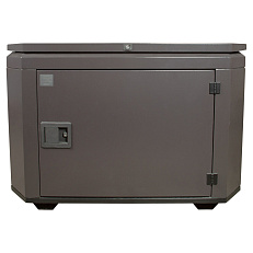 SUNREKA G10000EAX в тихом зимнем кожухе 1200 RAL 8019 - бензиновый генератор