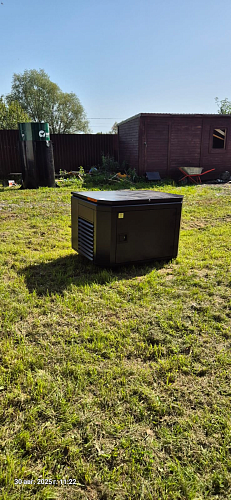 A-iPower A8000EAX в тихом зимнем кожухе 1200 RAL 8019 + блок автозапуска A-iPower 230В/400В 100А 8 ПИН