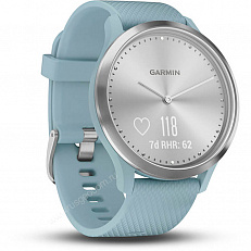 Garmin vivomove HR Sport Silver with Seafoam Silicone