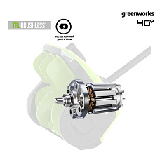 Greenworks GD40SS2, 40V без АКБ и ЗУ