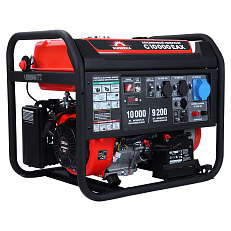 SUNREKA G10000EAX в тихом зимнем кожухе 1200 RAL 7035 - бензиновый генератор