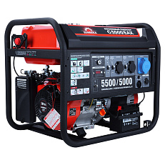 SUNREKA G5500EAX в тихом зимнем кожухе 1200 RAL 7024 - бензиновый генератор