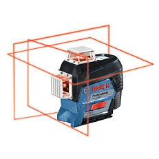 Bosch GLL 3-80 C с калибровкой + BM 1 + GBA 12V + L-Boxx- лазерный нивелир