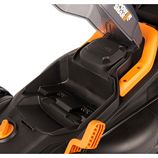 WORX WG779E - 34см, 40V, 2,5Ач х2, ЗУ