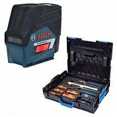 Лазерный уровень Bosch GCL 2-50 C+RM3+BM 3 clip RC 2 L-Boxx+GEDORE set (0.615.994.0KG)