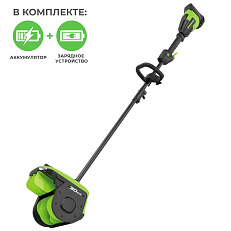 Greenworks GD40SS2, 40V с АКБ 2 А.ч. + ЗУ 4А двойное