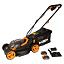 WORX WG779E - 34см, 40V, 2,5Ач х2, ЗУ