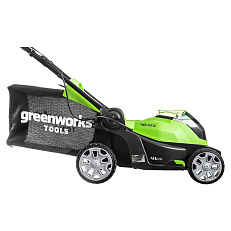 Greenworks G40LM41K4, 40V с АКБ 4 Ач + ЗУ