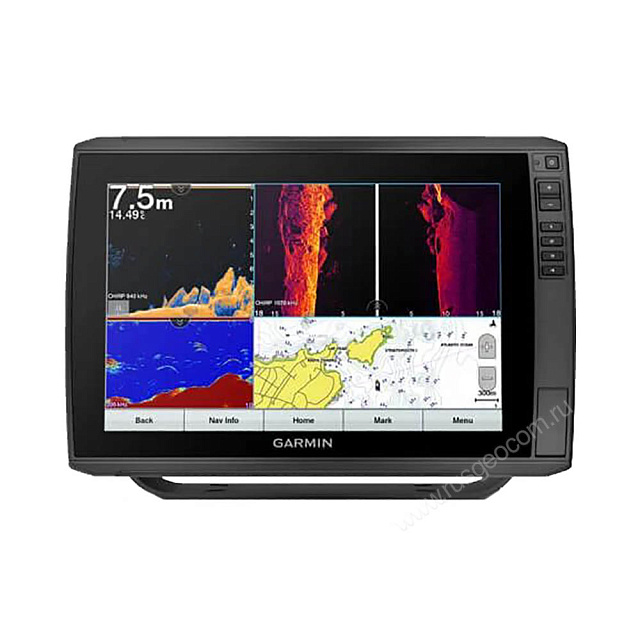 Картплоттер с эхолотом Garmin Echomap ULTRA 122sv с датчиком GT56UHD-TM